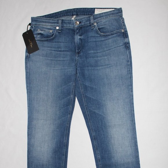 RAG & BONE DRE LOW SLIM BOYFRIEND JEANS - Picture 1 of 5